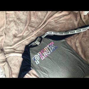 PINK long sleeve shirt